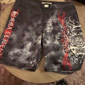 MMA elite large men’s swimming trunks